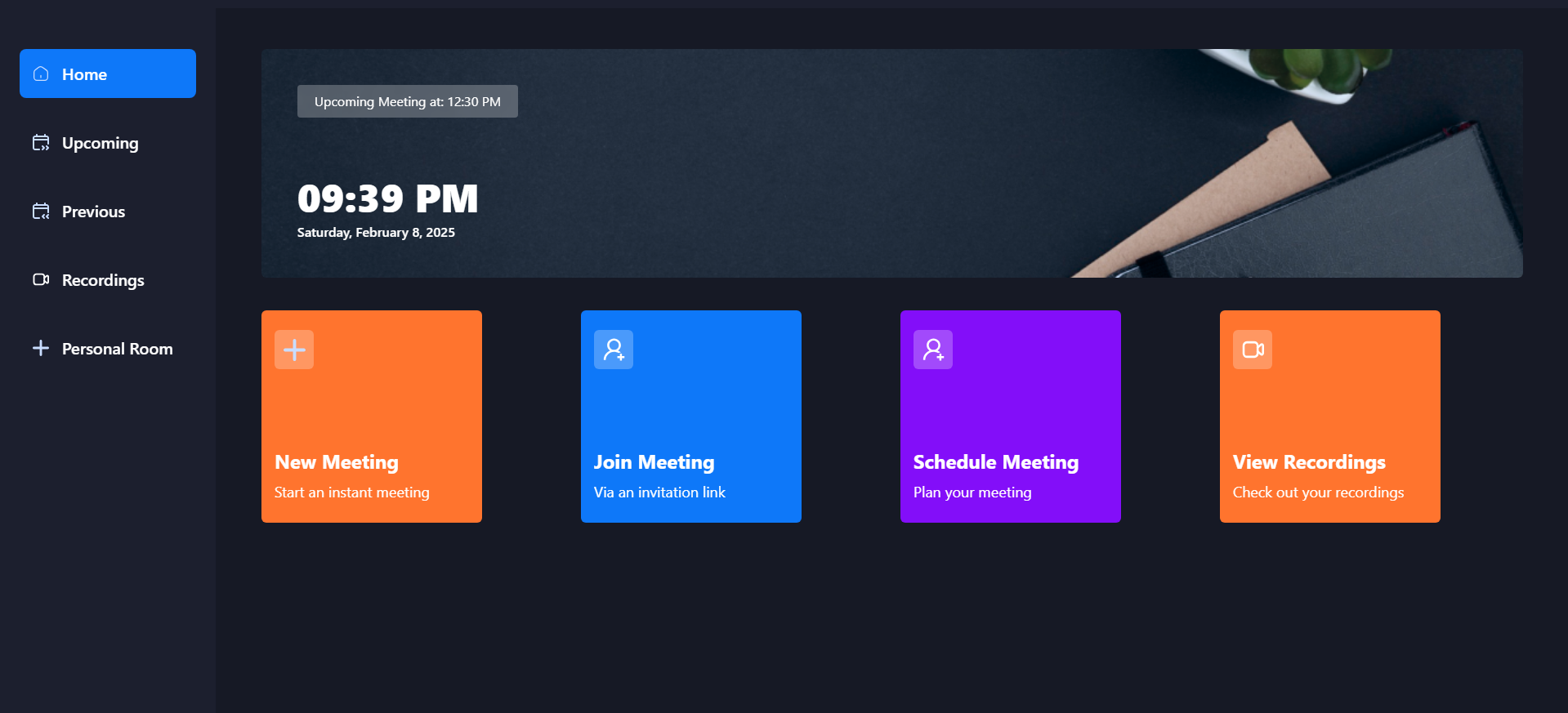Video Conferencing App (Zoom Clone)